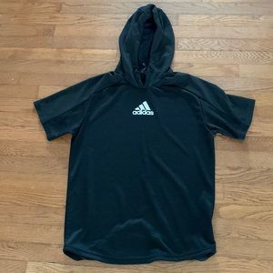 Adidas hooded tshirt